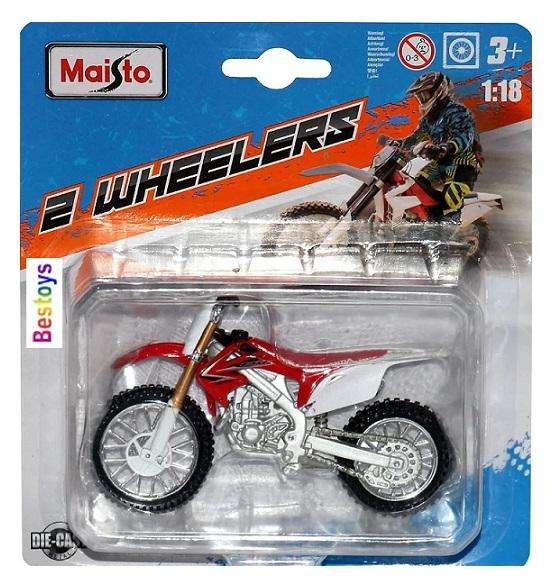 Maisto 2 Wheelers Bike Motorcycle Honda CRF 450 R 450R Scrambler Offroad