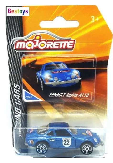 Majorette Diecast Model Car Racing Renault Alpine A 110 A110 No 22 1/64 scale