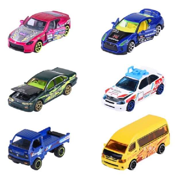 Majorette Tune Ups Japan Series Toyota Hiace + accessories