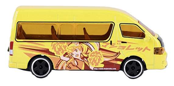 Majorette Tune Ups Japan Series Toyota Hiace + accessories