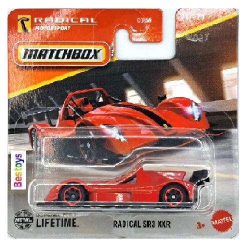 Matchbox 2025 71/125 Radical SR3 XKR Motorsport