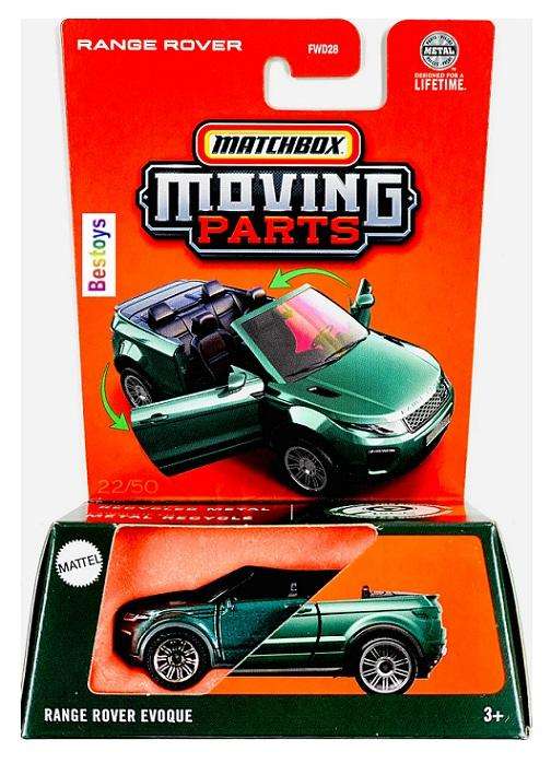 Matchbox Moving Parts 2025 22/50 Range Rover Evoque