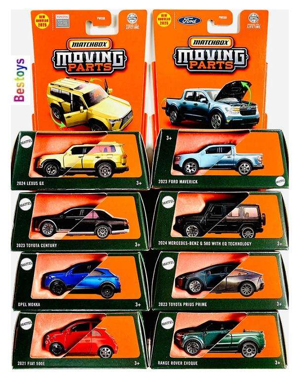 Matchbox Moving Parts 2025 22/50 Range Rover Evoque