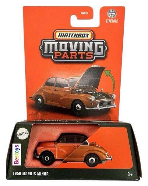 Matchbox Moving Parts 2025 Release D Set Nissan Land Rover Morris Mini Cooper Porcshe 356 Bizzarrini