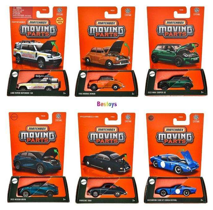 Matchbox Moving Parts 2025 Release D Bizzarrini 5300 GT Corsa Revival