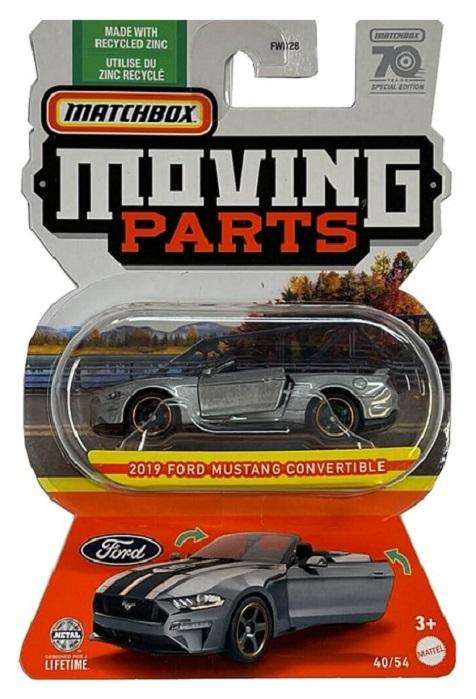 Matchbox Moving Parts 2023 Release F set with Super Chase Ford Pontiac Chevy Mazda Mercedes Benz