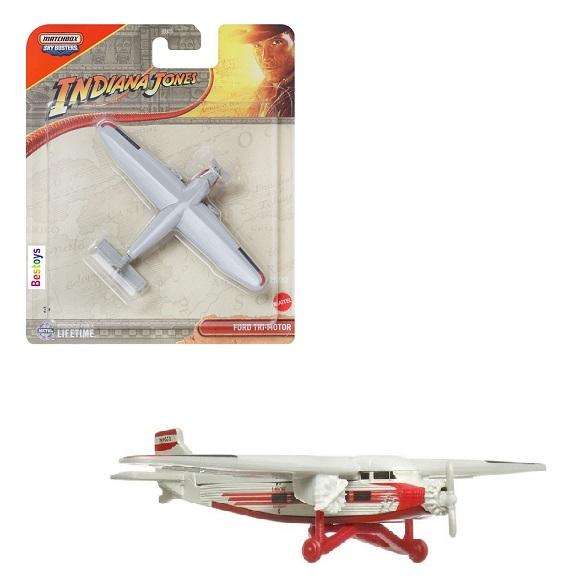 Matchbox Sky Busters Plane Ford Tri Motor Indiana Jones Movie Film