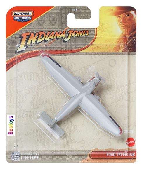 Matchbox Sky Busters Plane Ford Tri Motor Indiana Jones Movie Film