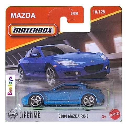Matchbox 2025 10/125 Mazda RX 8 RX8 2004