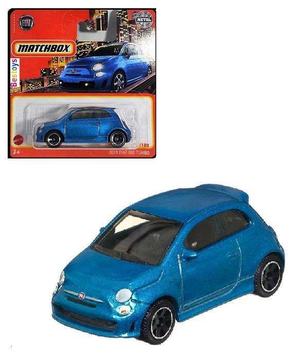 Matchbox 2022 11/100 Fiat 500 Turbo 2019