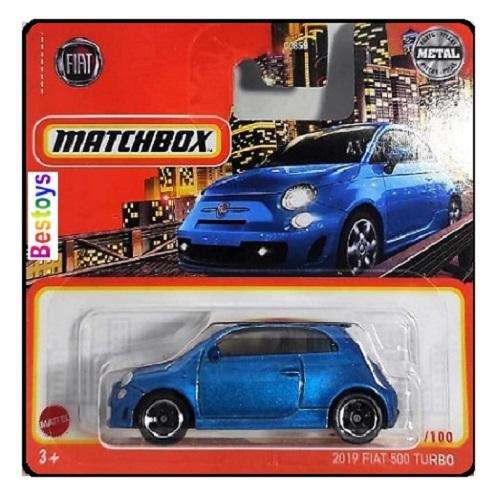 Matchbox 2022 11/100 Fiat 500 Turbo 2019