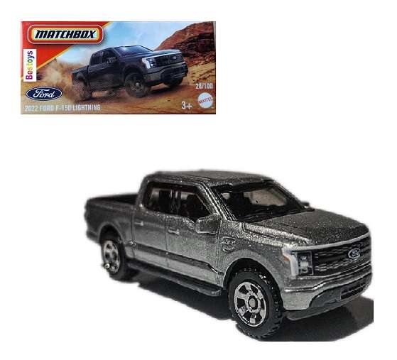 Matchbox Power Grab 2024 28/100 Ford F 150 F150 Lightning Pickup 2022 1/64 scale