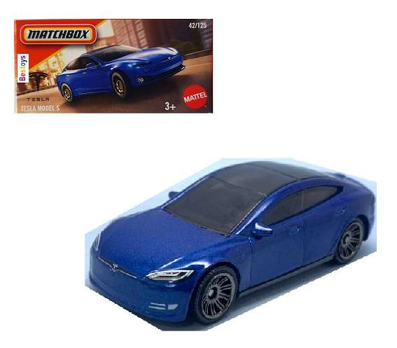 Matchbox Power Grab 2025 42/125 Tesla Model S