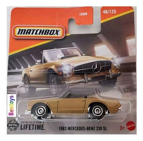Matchbox 2025 46/125 Mercedes Benz 230 SL 1963
