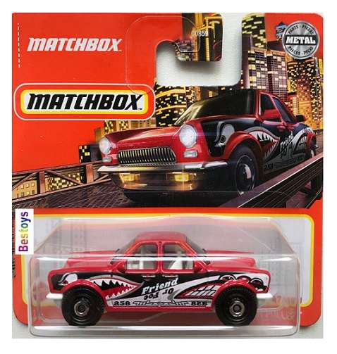 Matchbox Model Car 2022 47/100 Push N Puller 1/64 scale
