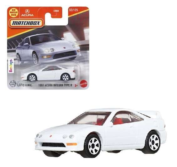 Matchbox 2025 52/125 Honda Acura Integra Type R 1997