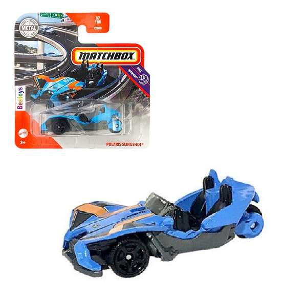 Matchbox Diecast Model Motorcycle Bike 2021 57/100 Polaris Slingshot Highway