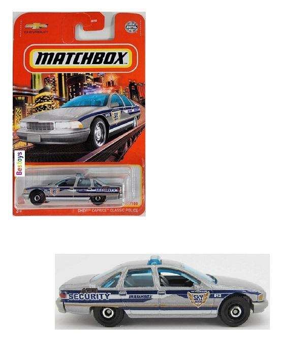 Matchbox 2022 67/100 Chevy Chevrolet Caprice Classic "Security"