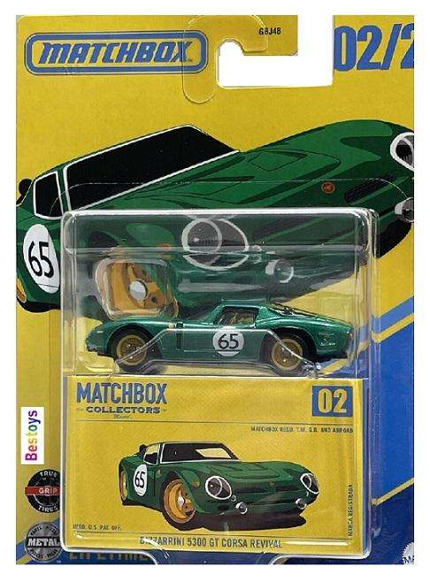 Matchbox 2025 Collectors 2/20 Bizzarrini 5300 GT Corsa Revival No 65