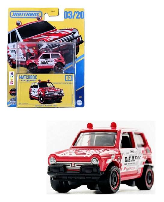 Matchbox 2025 Collectors 3/20 Honda N 600 N600 Offroad Rally 1970 1/64 scale
