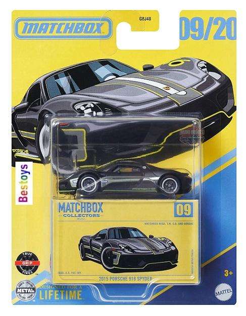 Matchbox 2025 Collectors 9/20 Porsche 918 Spyder 2015