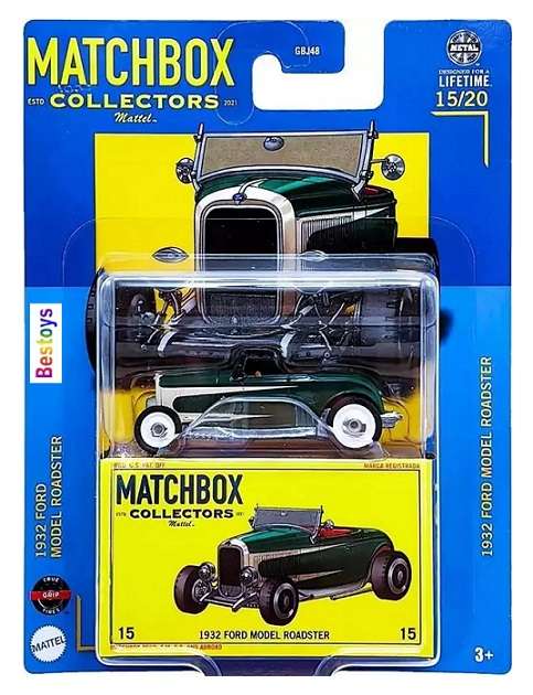Matchbox 2024 Collectors Series 15/20 Ford Model Roadster 1932