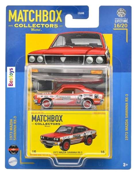 Matchbox 2024 Collectors 16/20 Mazda Savanna RX 3 RX3 1973 No 9 1/64 scale
