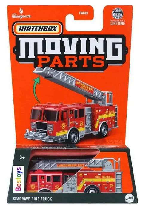Matchbox Moving Parts 2024 33/54 Seagrave Fire Truck