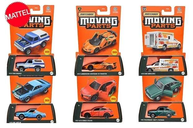 Matchbox Diecast Model Car Moving Parts 2024 VW Volkswagen 1600 TL Fastback 1965 1/64 scale