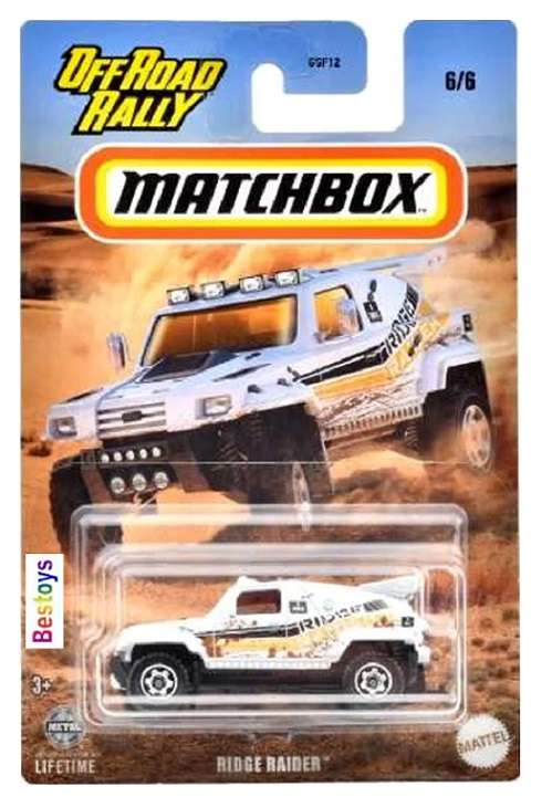 Matchbox Offroad Rally Ridge Raider