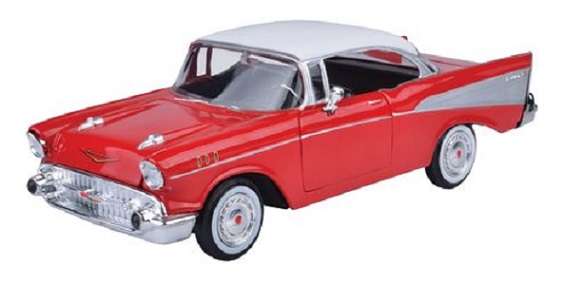 Motormax Motor Max Chevy Chevrolet Bel Air 1957 1/24 scale