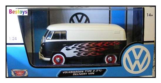 Motormax Motor Max 79566 VW Volkswagen Kombi T 1 T1 Panelvan 1/24 scale