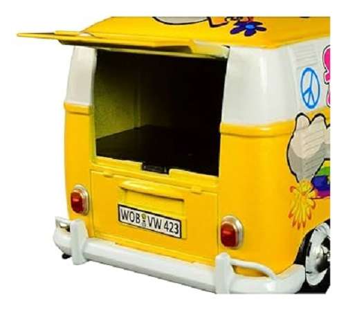 Motormax Motor Max 79575 VW Volkswagen Kombi T 1 T1 Panelvan Delivery Van "Flower Power" 1/24 scale