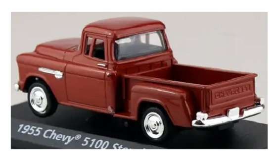 Motormax Motor Max 73415 Chevy Chevrolet 5100 Stepside Pickup 1955 1/43 scale
