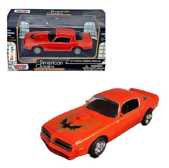 Motormax Motor Max 73415 Pontiac Firebird Trans Am 1977 1/43 scale