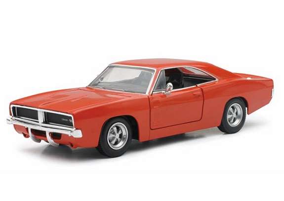 Newray New Ray 795128 Muscle Cars Dodge Charger RT 1969 1/25 scale