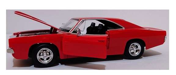 Newray New Ray 795128 Muscle Cars Dodge Charger RT 1969 1/25 scale