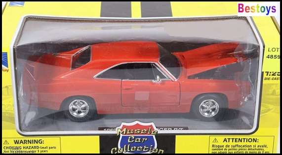 Newray New Ray 795128 Muscle Cars Dodge Charger RT 1969 1/25 scale