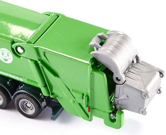 Siku Diecast Model 1890 Scania Faun Refuse Rubbish Truck 1/87 HO Railway scale