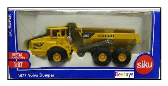 SIKU Diecast Model 1877 Volvo Articulated Dumper Construction 1/87 scale