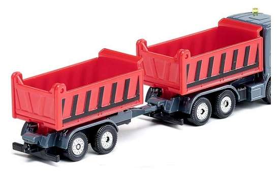 SIKU Diecast Model 1685 Truck & Trailer Tipper set