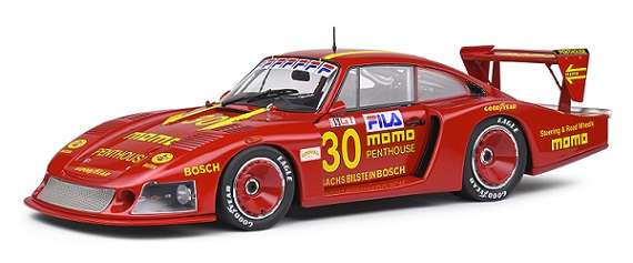 Solido S1805403 Porsche 935 Mobydick DRM 1981 Norisring Moretti No 30 "MOMO" 1/18 scale