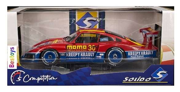 Solido S1805403 Porsche 935 Mobydick DRM 1981 Norisring Moretti No 30 "MOMO" 1/18 scale