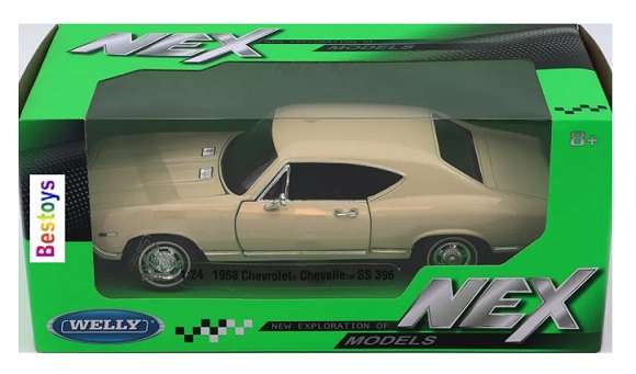 Welly NEX 29370 Chevy Chevrolet SS 396 1968 1/24 scale