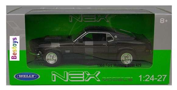 Welly NEX 24067 Ford Mustang Boss 429 1969 1/24 scale