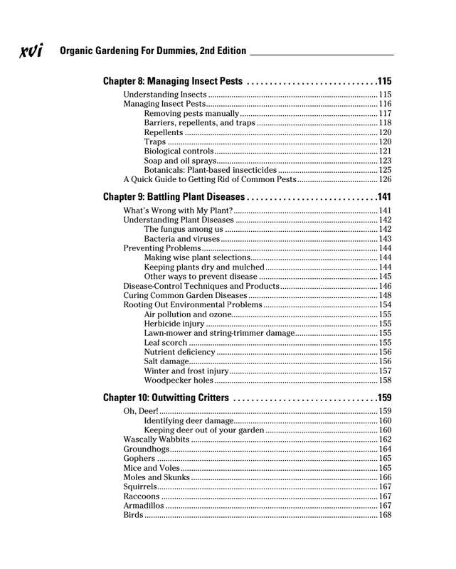 Organic Gardening for Dummies PDF Ebook