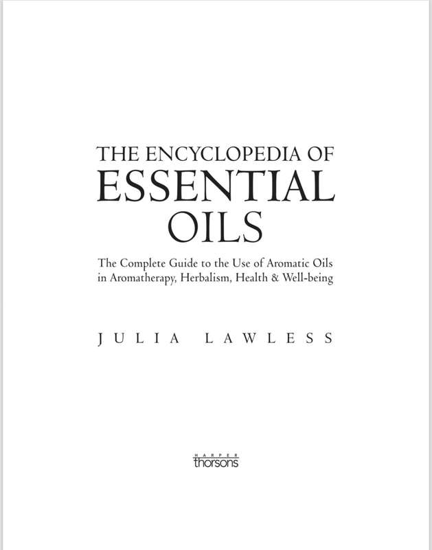 The Encyclopedia of Essential Oils PDF EBOOK