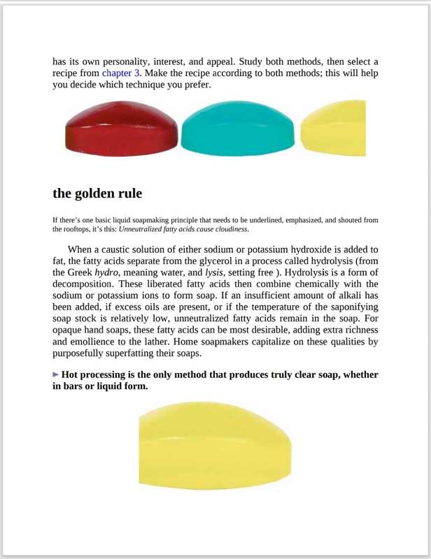 Make Natural Liquid Soap PDF EBOOK