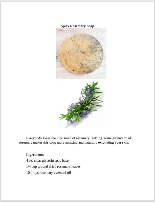 10 DIY Easy Glycerine Soap Recipes PDF EBOOK