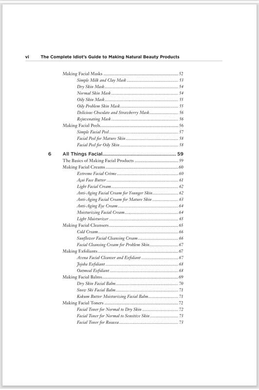 The Complete Idiots Guide to Making Natural Soaps Beauty Products PDF EBOOK